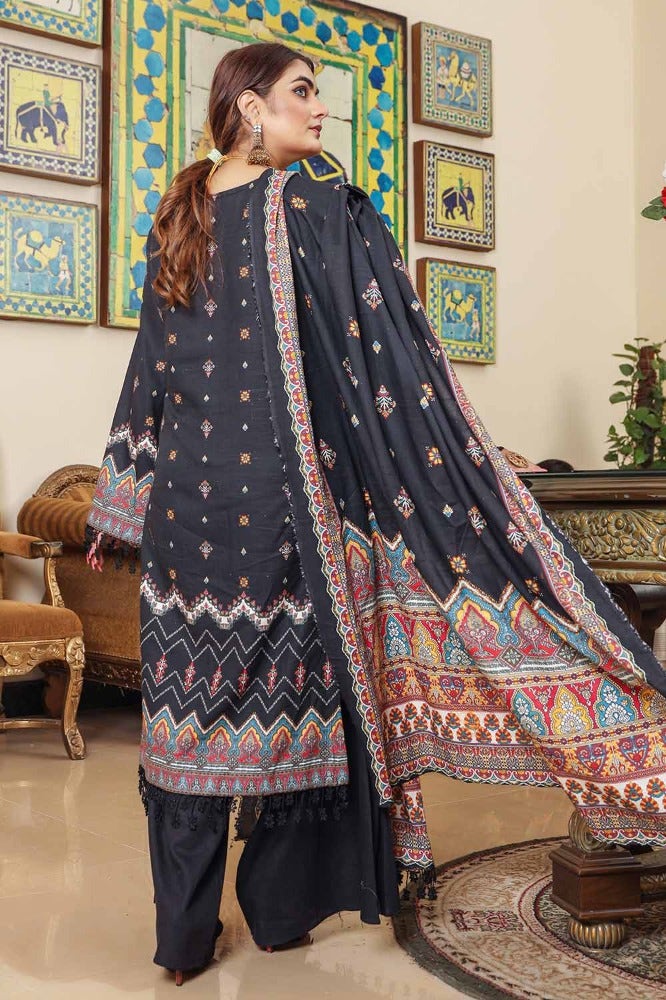 Gul Ahmed | Winter Collection 24 | Suit WNS-32356 - Official Gul Ahmed stockist in UK - Sakeena London