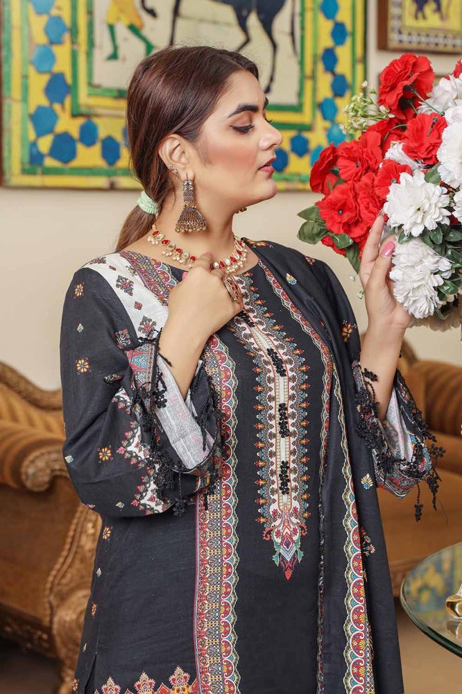 Gul Ahmed | Winter Collection 24 | Suit WNS-32356 - Official Gul Ahmed stockist in UK - Sakeena London