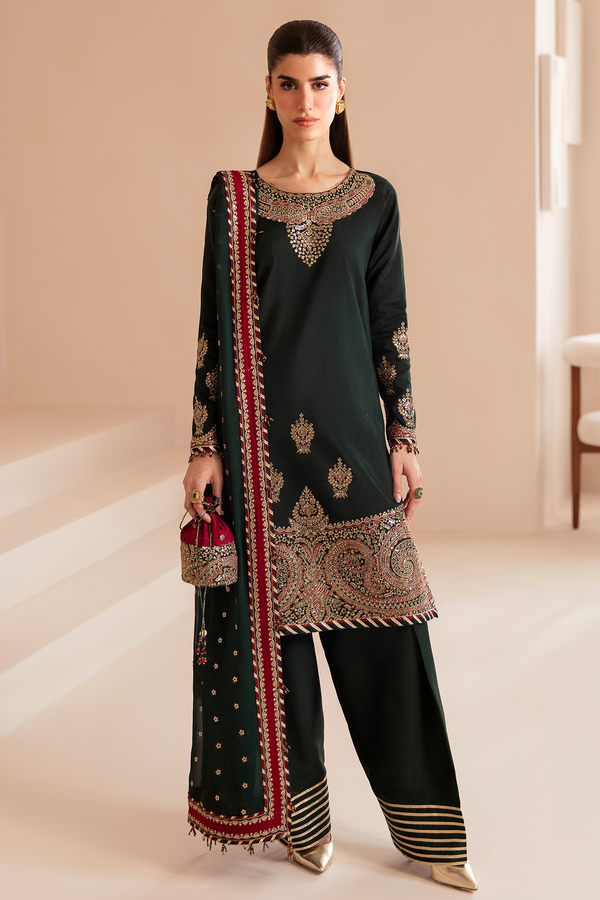 Jazmin | Formals Collection | Raw Silk UR-7036 - Official Jazmin stockist in UK - Sakeena London