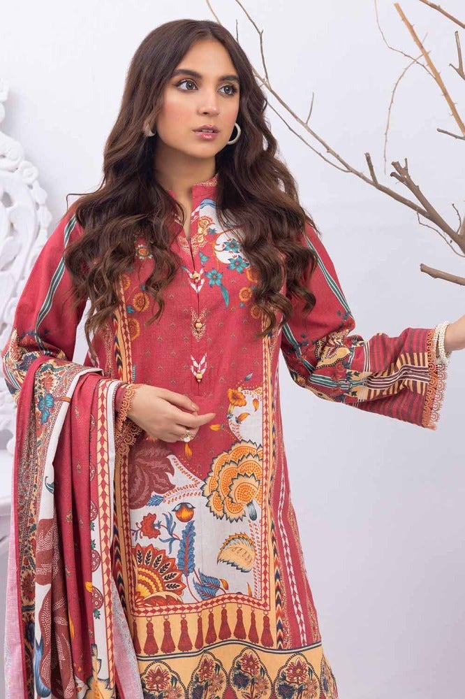 Gul Ahmed | Winter Collection 24 | Suit WNS-32238 A - Official Gul Ahmed stockist in UK - Sakeena London