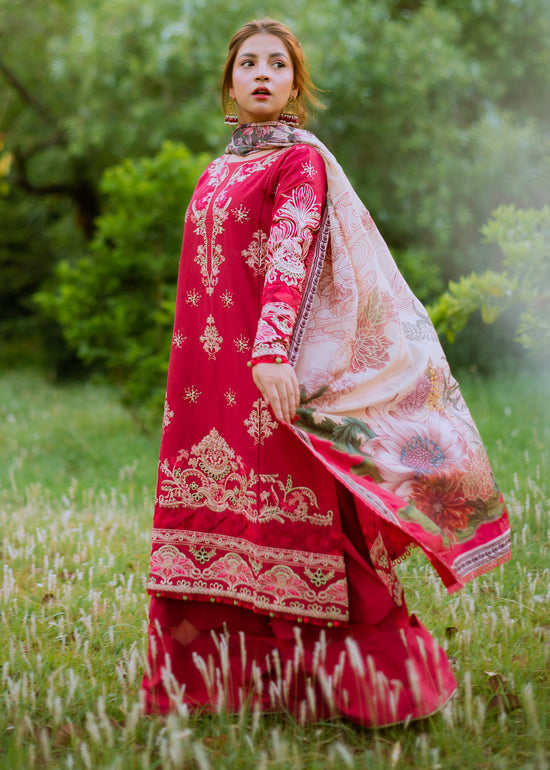 Shurooq | Luxury Lawn 24 | GAZELLE - Official Shurooq stockist in UK - Sakeena London