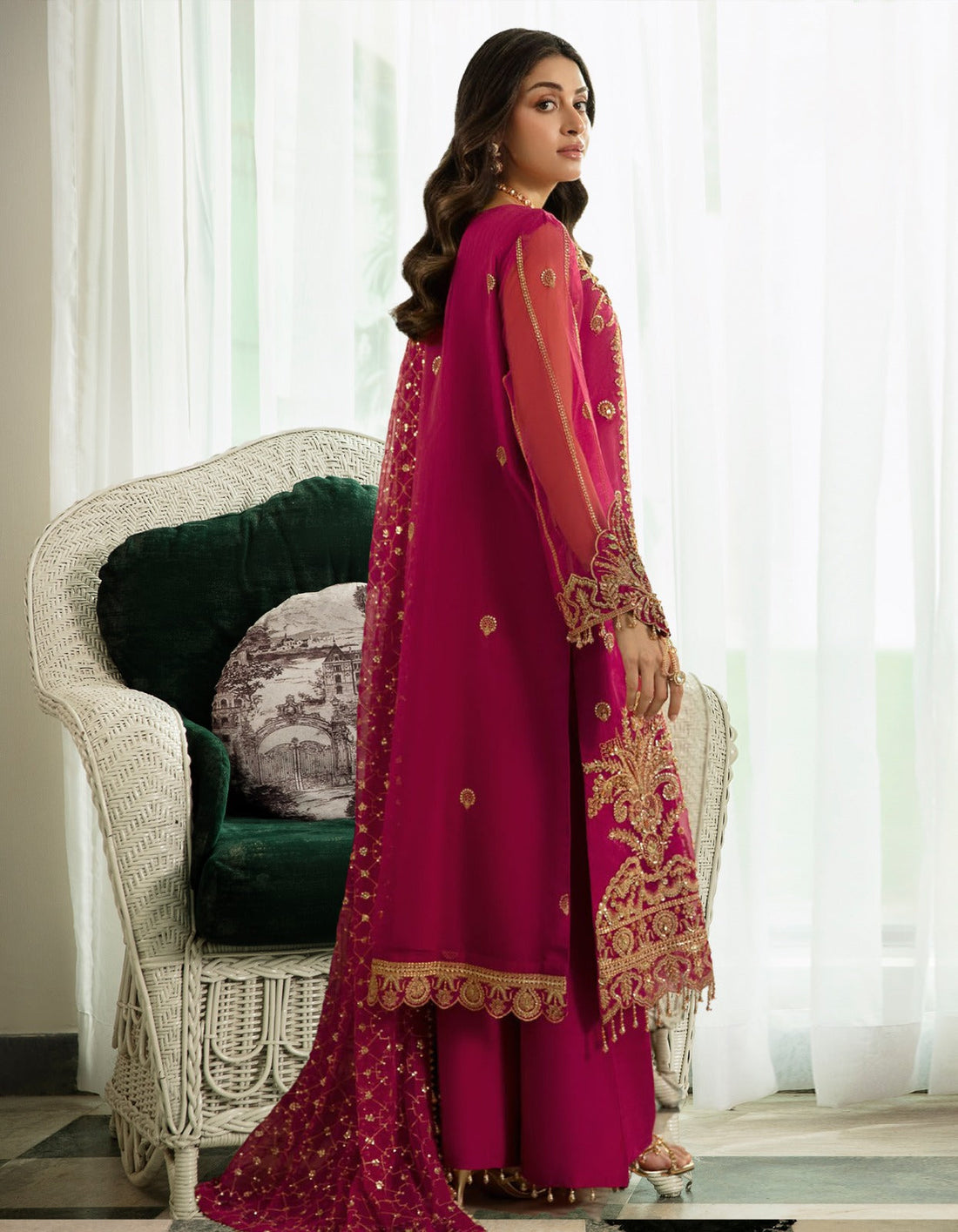 Raeesa Premium | Dehleez Formals | Dl 1031 - Official Raeesa Premium stockist in UK - Sakeena London