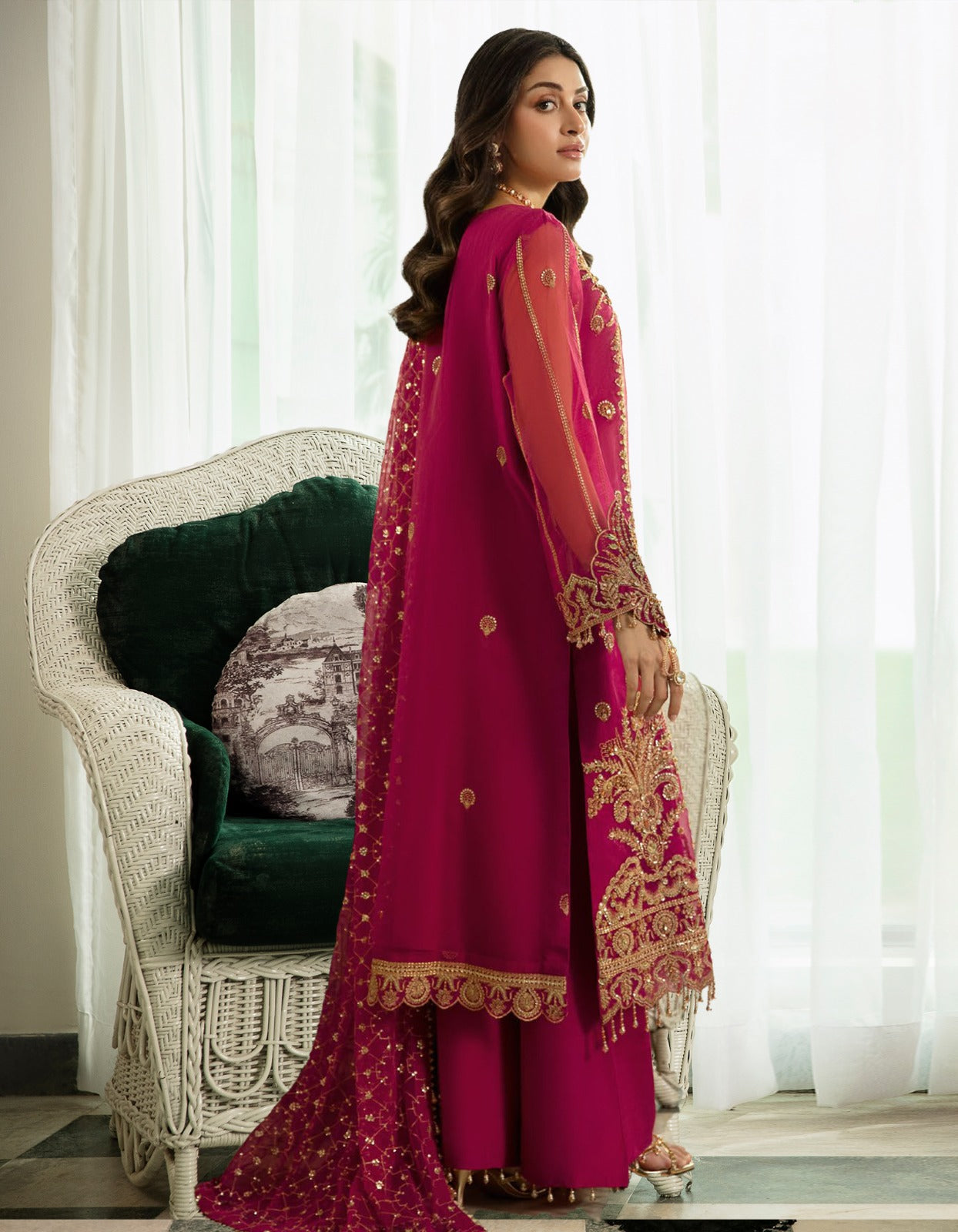 Raeesa Premium | Dehleez Formals | Dl 1031 - Official Raeesa Premium stockist in UK - Sakeena London