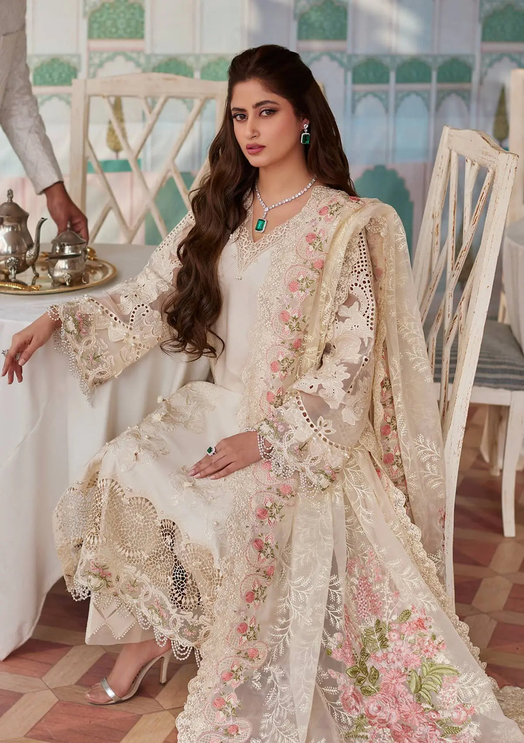 Elaf Premium | Eid Edit 2024 | ELE-01A MOTIA - Official Elaf Premium stockist in UK - Sakeena London