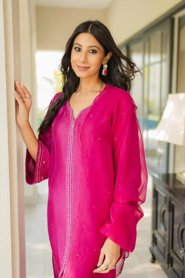 Jeem | Luxury Pret | ELSA PINK - Official Jeem stockist in UK - Sakeena London