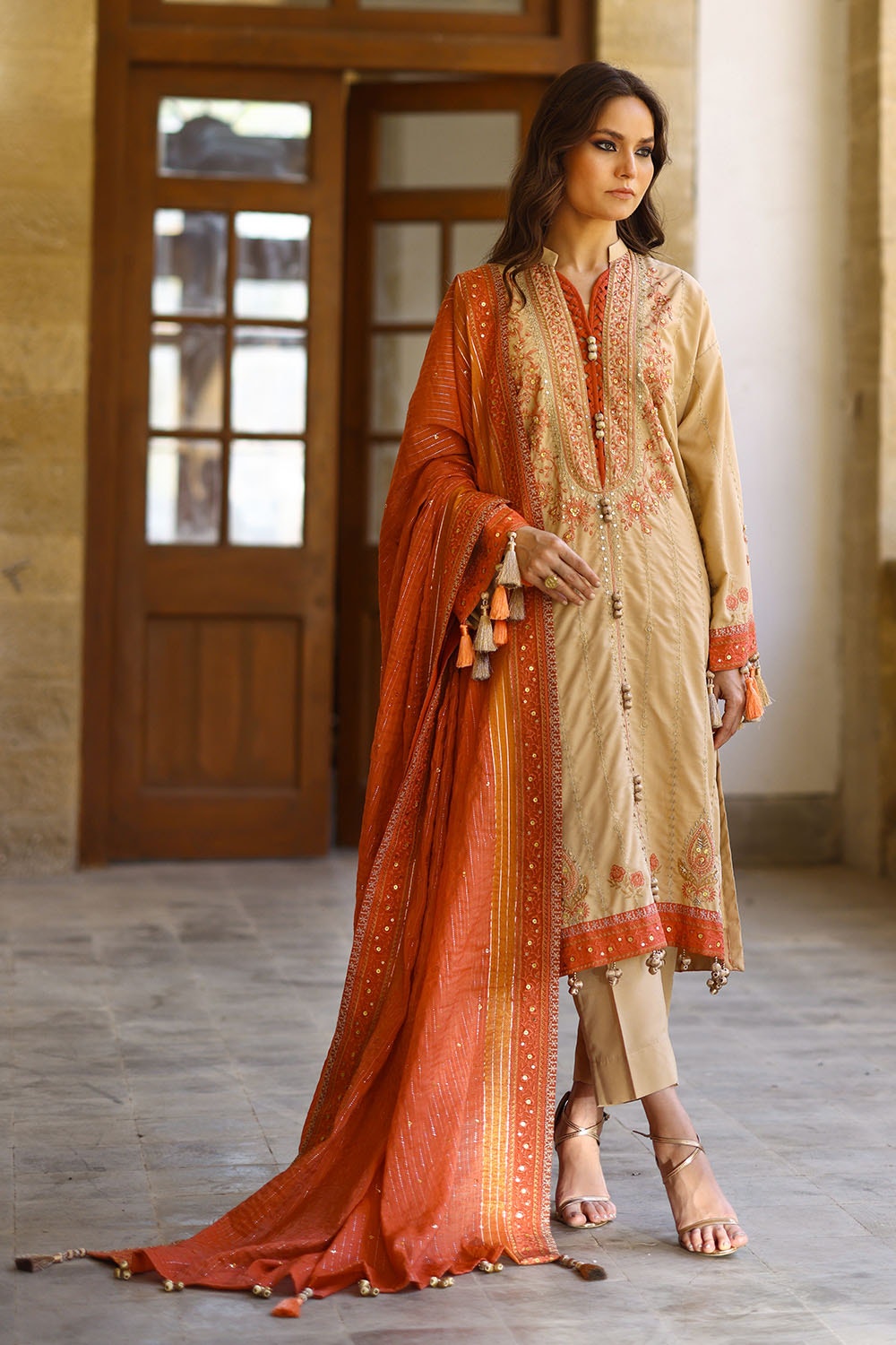 Gul Ahmed | Festive Eid 25 | FE-52002 - Official Gul Ahmed stockist in UK - Sakeena London