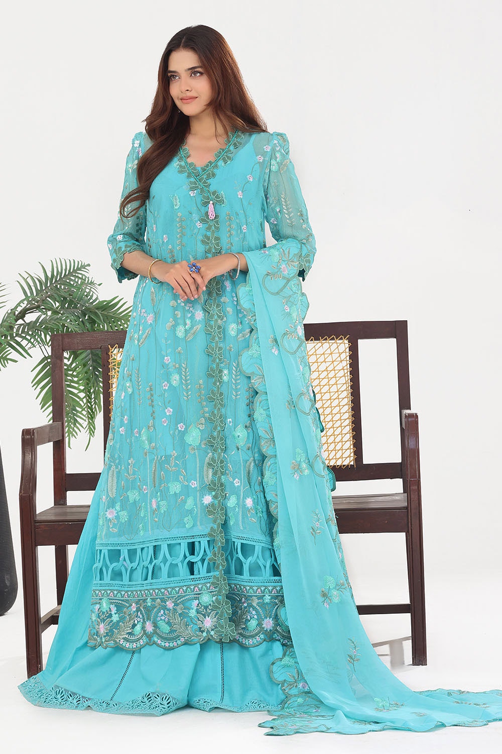 Gul Ahmed | Festive Eid 25 | LE-52005 - Official Gul Ahmed stockist in UK - Sakeena London