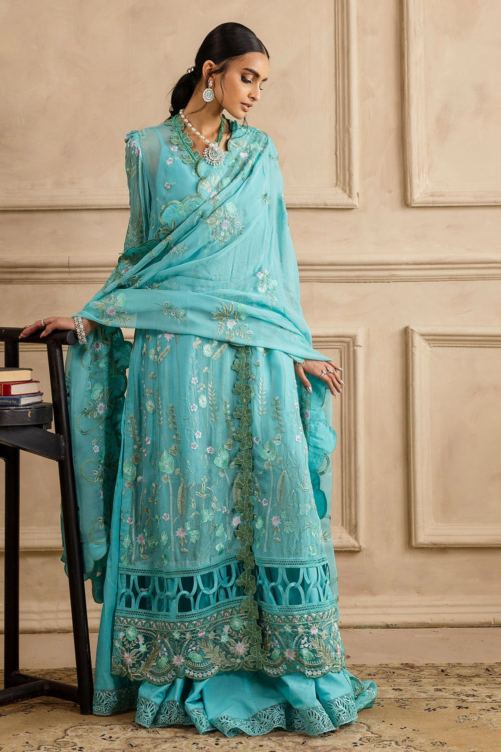 Gul Ahmed | Festive Eid 25 | LE-52005 - Official Gul Ahmed stockist in UK - Sakeena London