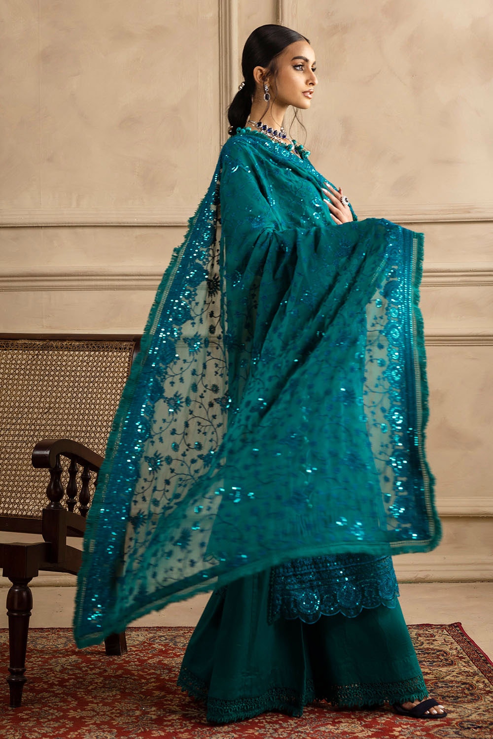 Gul Ahmed | Festive Eid 25 | LE-52017 - Official Gul Ahmed stockist in UK - Sakeena London