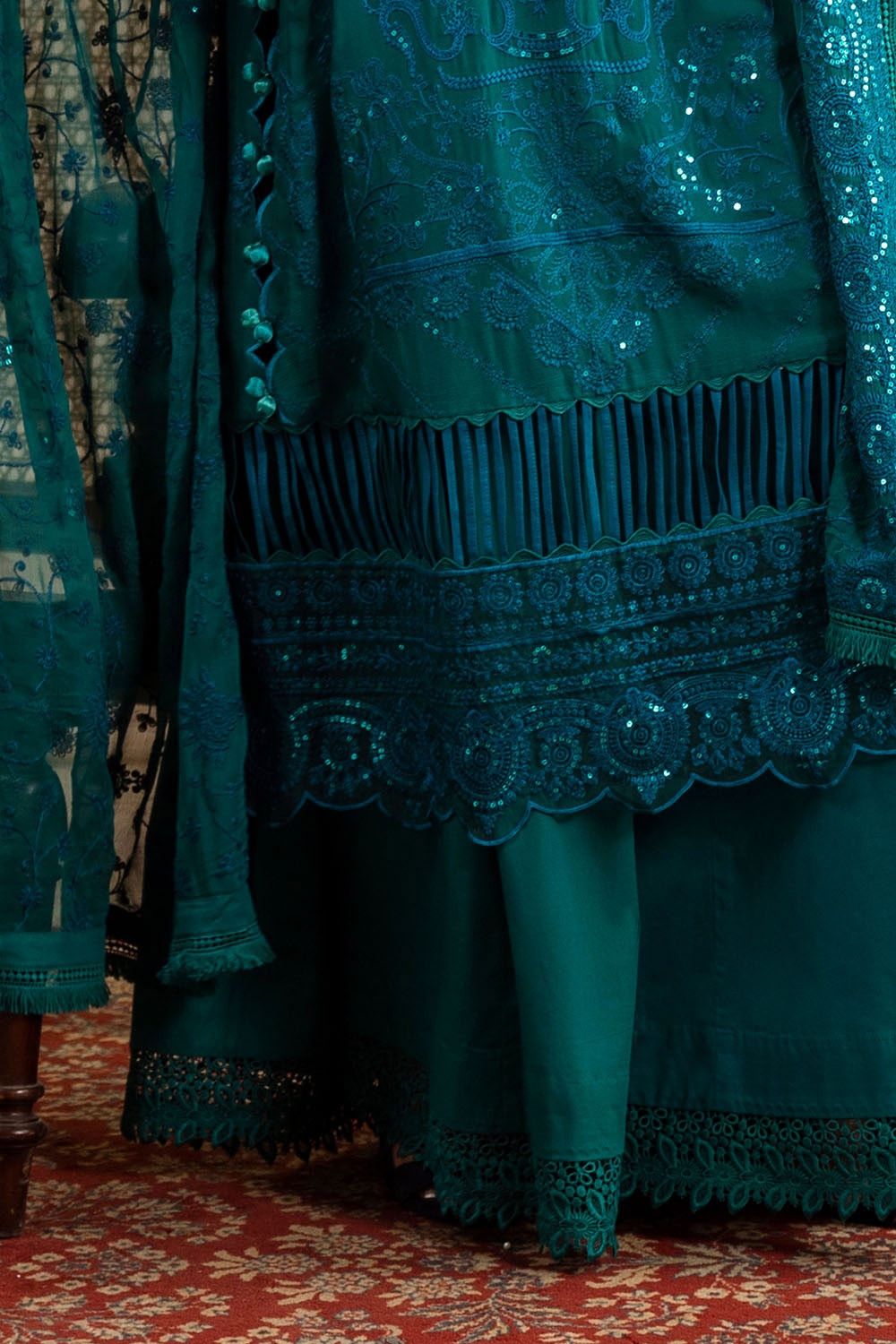 Gul Ahmed | Festive Eid 25 | LE-52017 - Official Gul Ahmed stockist in UK - Sakeena London