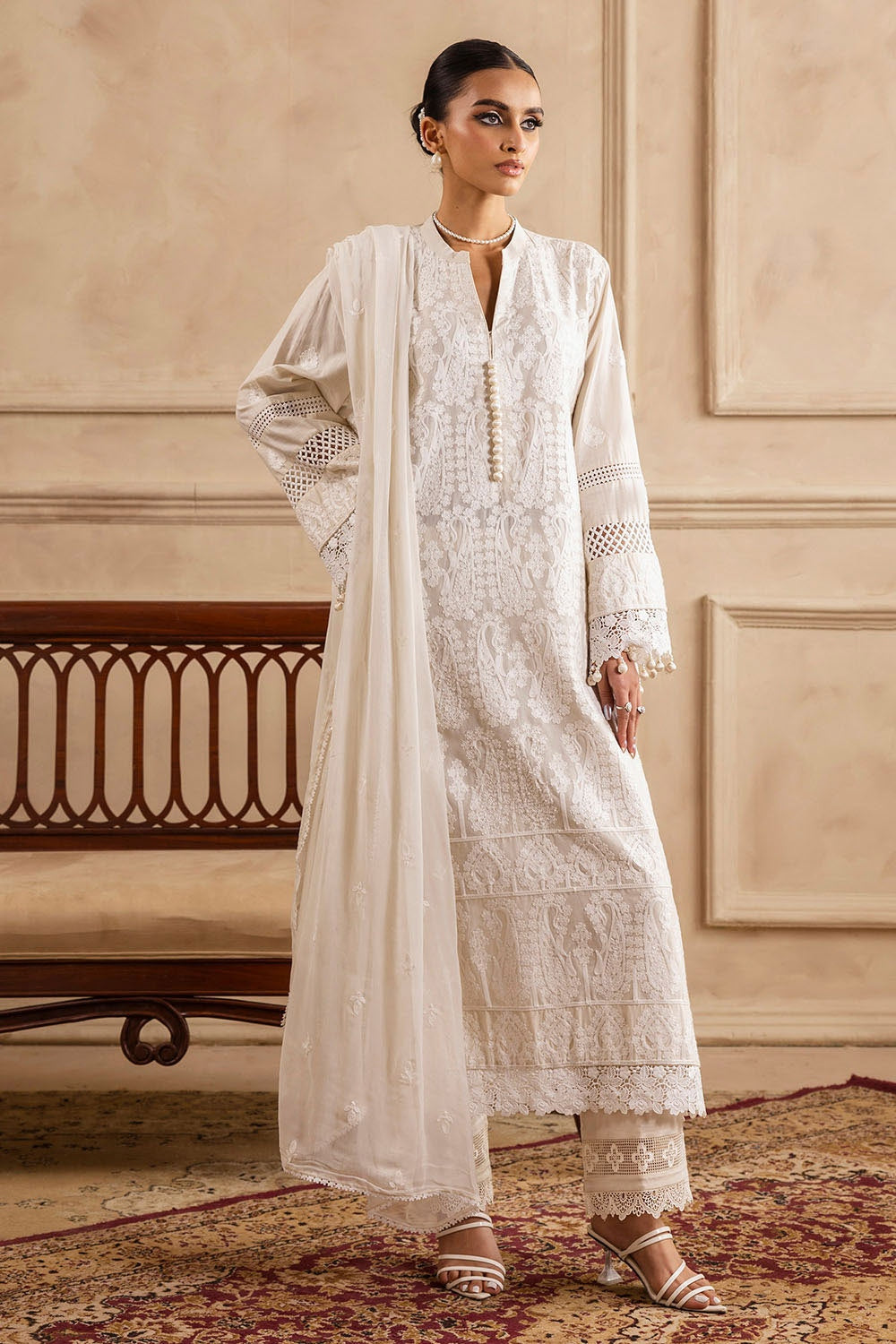 Gul Ahmed | Festive Eid 25 | PM-52055 - Official Gul Ahmed stockist in UK - Sakeena London