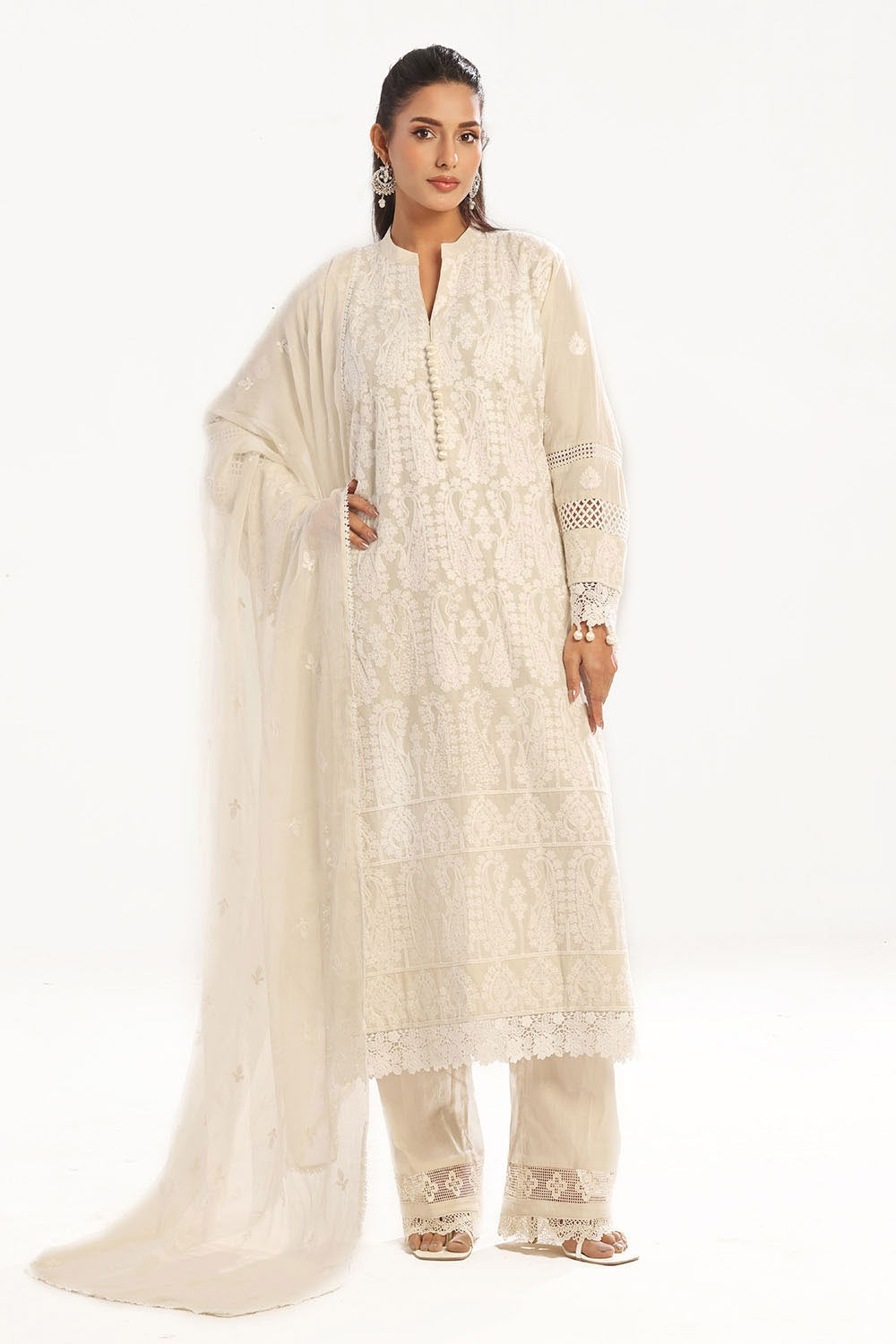 Gul Ahmed | Festive Eid 25 | PM-52055 - Official Gul Ahmed stockist in UK - Sakeena London