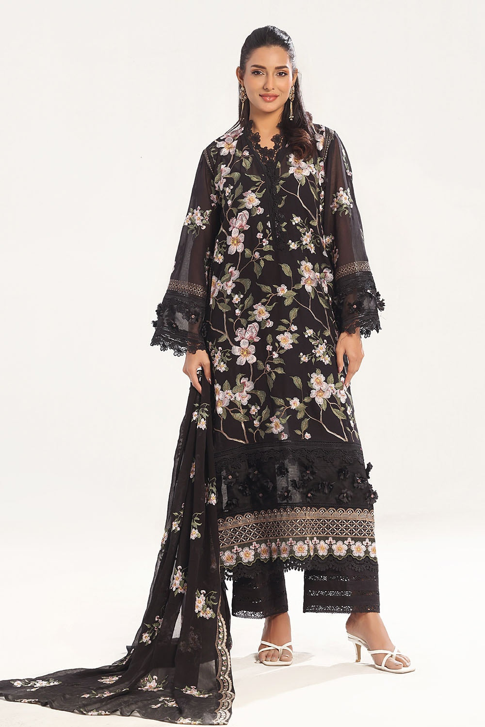 Gul Ahmed | Festive Eid 25 | LSV-52008 - Official Gul Ahmed stockist in UK - Sakeena London
