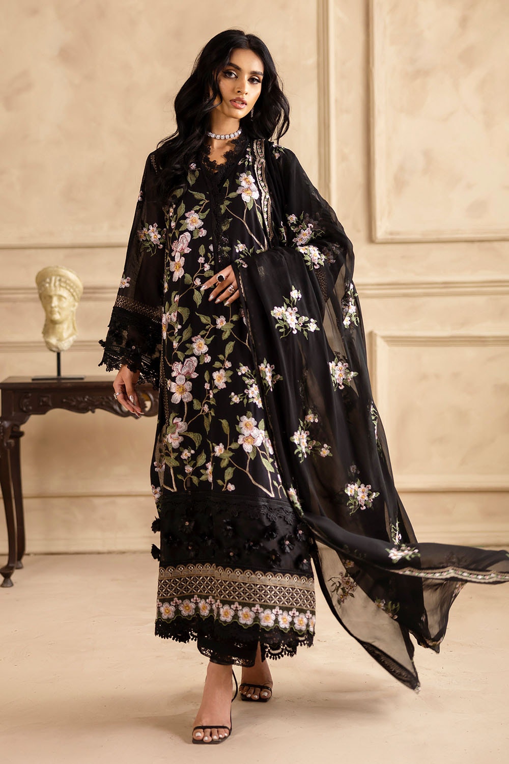 Gul Ahmed | Festive Eid 25 | LSV-52008 - Official Gul Ahmed stockist in UK - Sakeena London