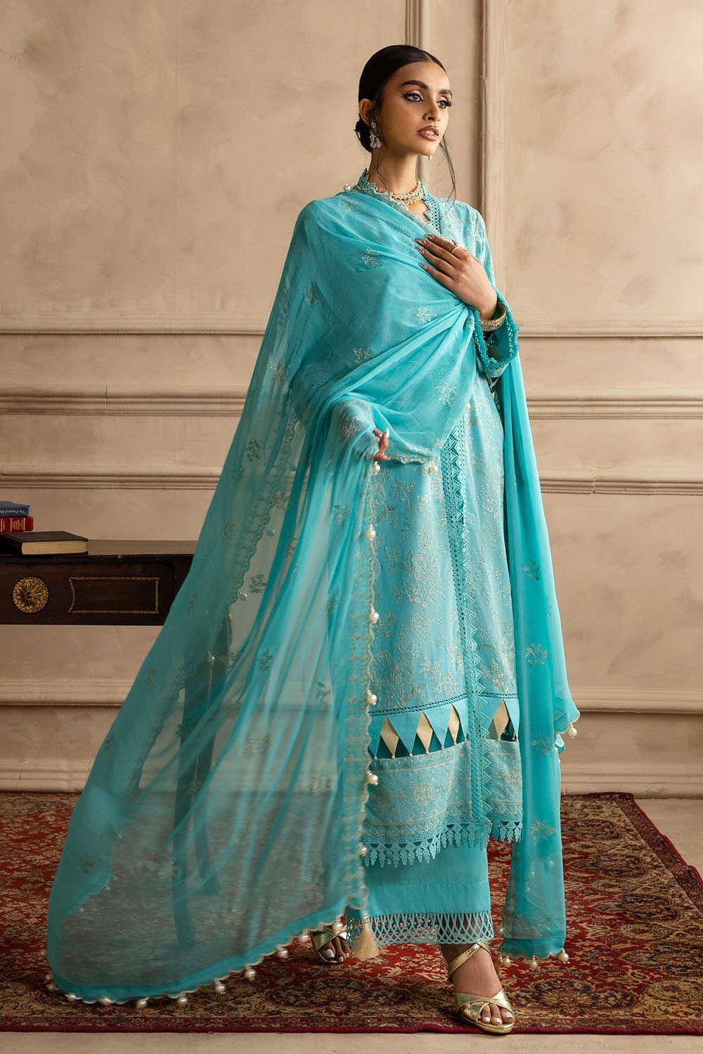 Gul Ahmed | Festive Eid 25 | LSV-52005 - Official Gul Ahmed stockist in UK - Sakeena London