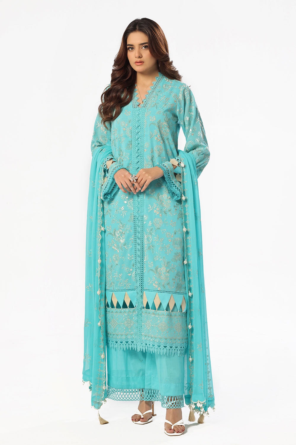 Gul Ahmed | Festive Eid 25 | LSV-52005 - Official Gul Ahmed stockist in UK - Sakeena London