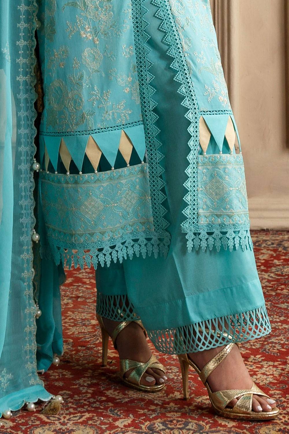 Gul Ahmed | Festive Eid 25 | LSV-52005 - Official Gul Ahmed stockist in UK - Sakeena London