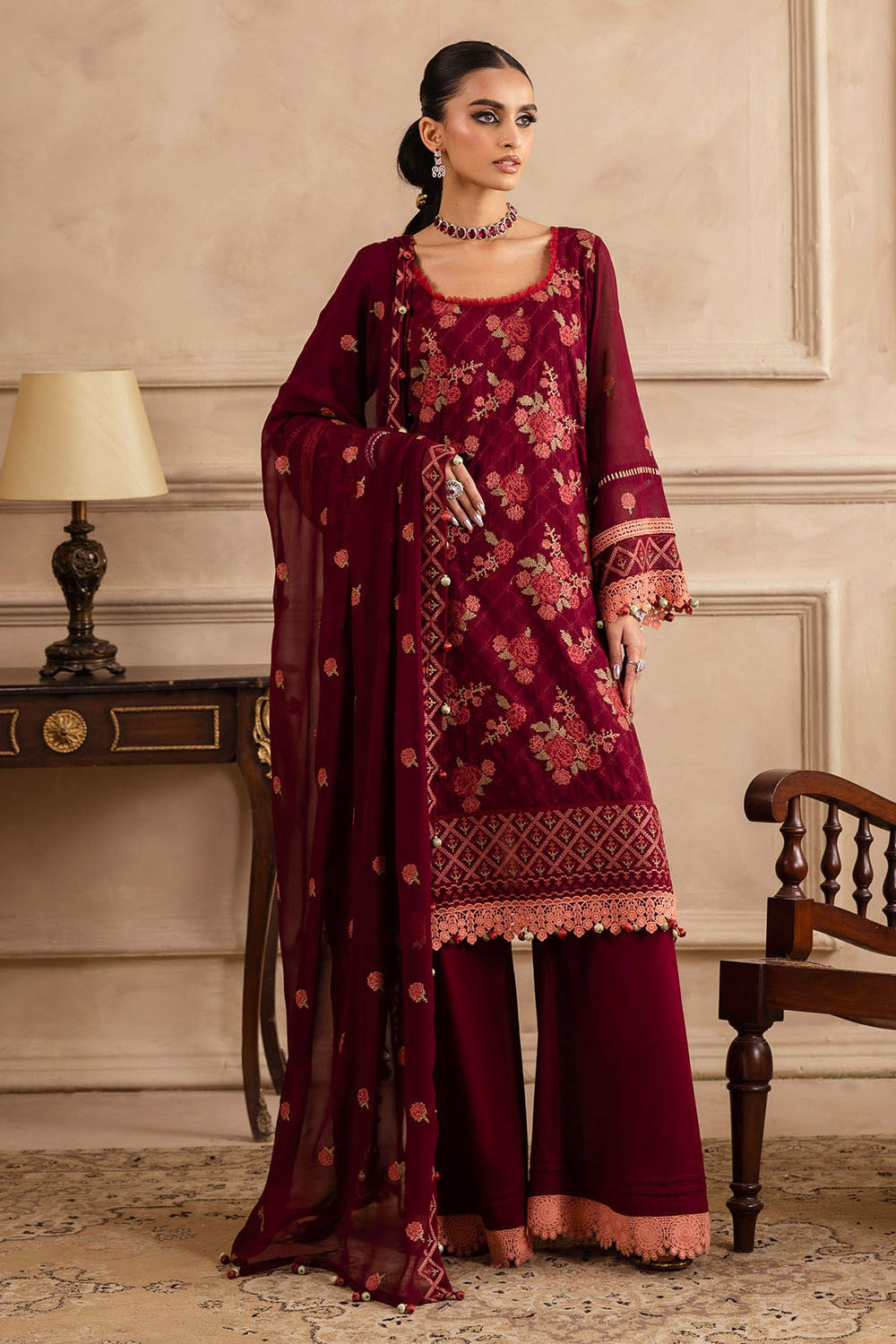 Gul Ahmed | Festive Eid 25 | LSV-52022 - Official Gul Ahmed stockist in UK - Sakeena London