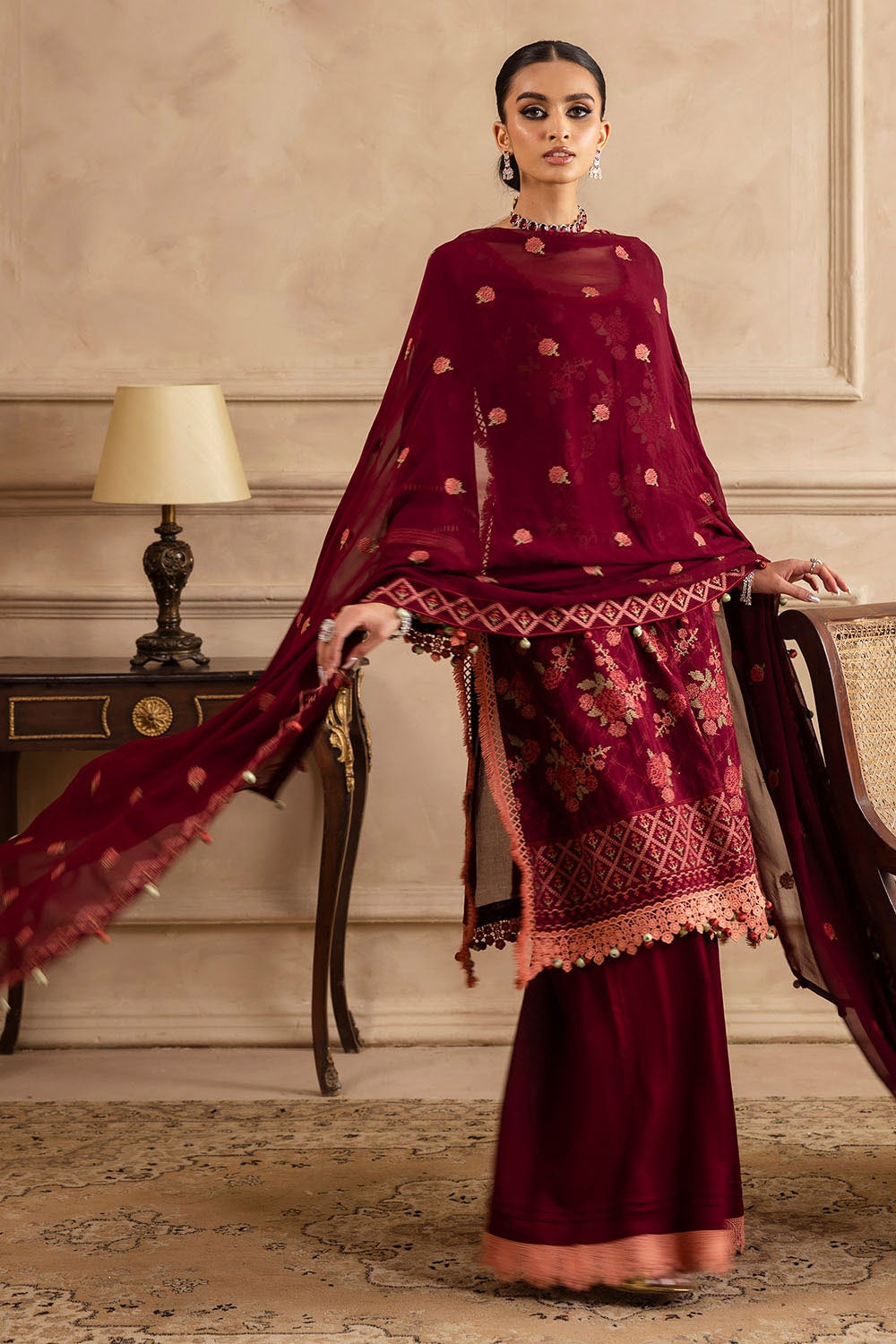 Gul Ahmed | Festive Eid 25 | LSV-52022 - Official Gul Ahmed stockist in UK - Sakeena London