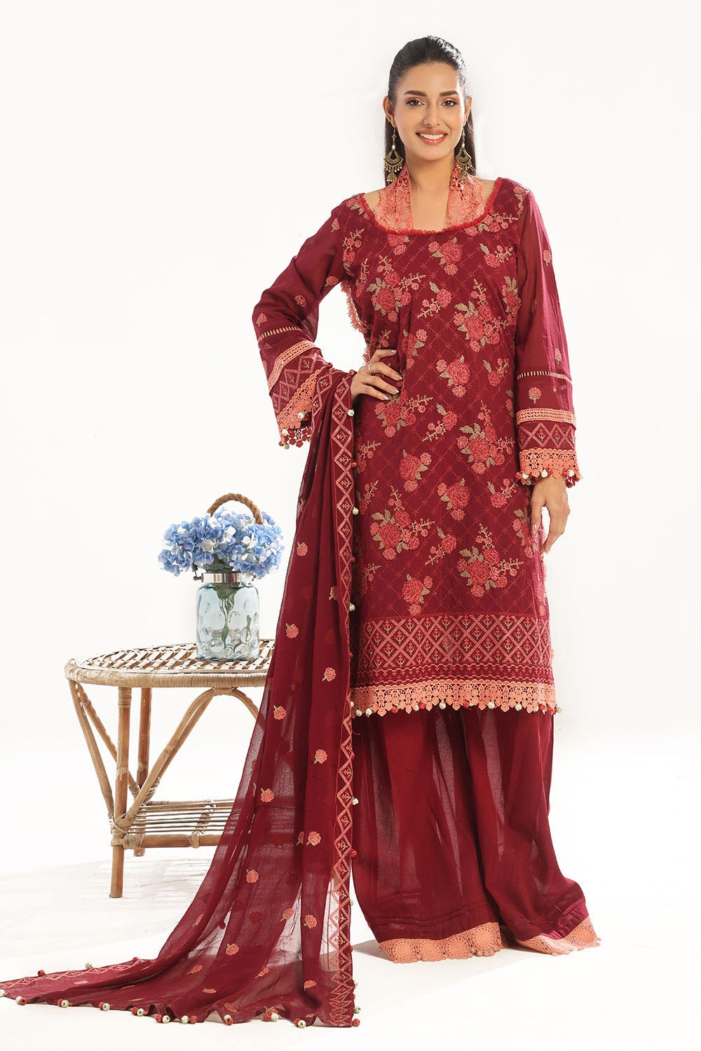 Gul Ahmed | Festive Eid 25 | LSV-52022 - Official Gul Ahmed stockist in UK - Sakeena London