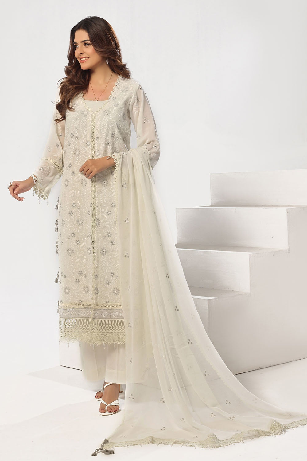 Gul Ahmed | Festive Eid 25 | LSV-52017 - Official Gul Ahmed stockist in UK - Sakeena London