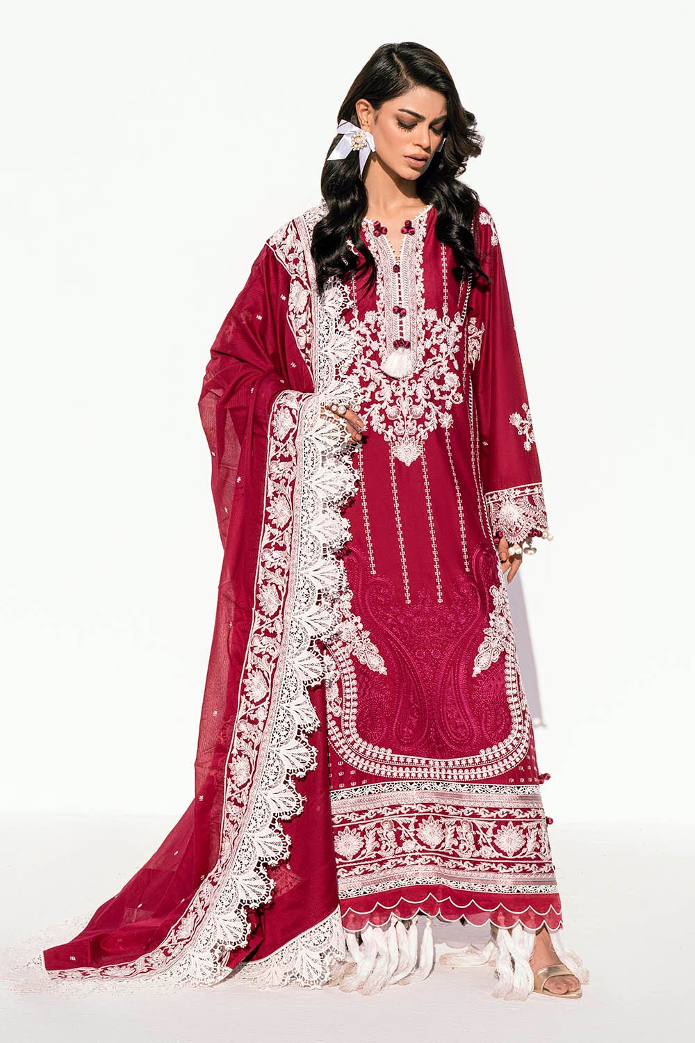 Gul Ahmed | Gul Nilofer 25 | DN-42040 - Official Gul Ahmed stockist in UK - Sakeena London