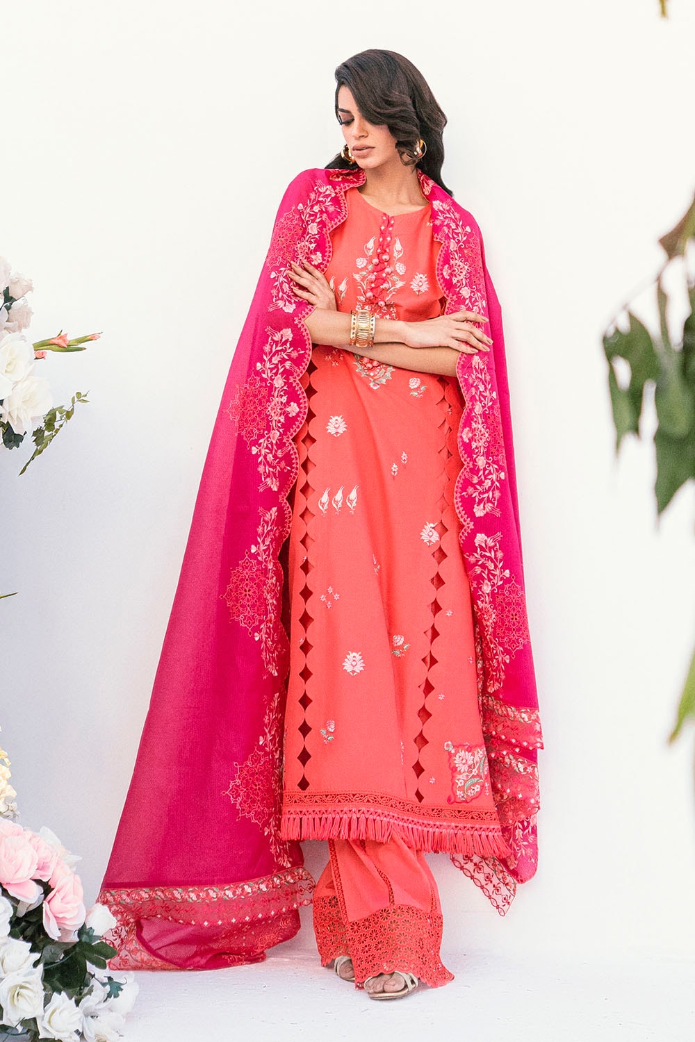 Gul Ahmed | Gul Nilofer 25 | DN-52007 - Official Gul Ahmed stockist in UK - Sakeena London