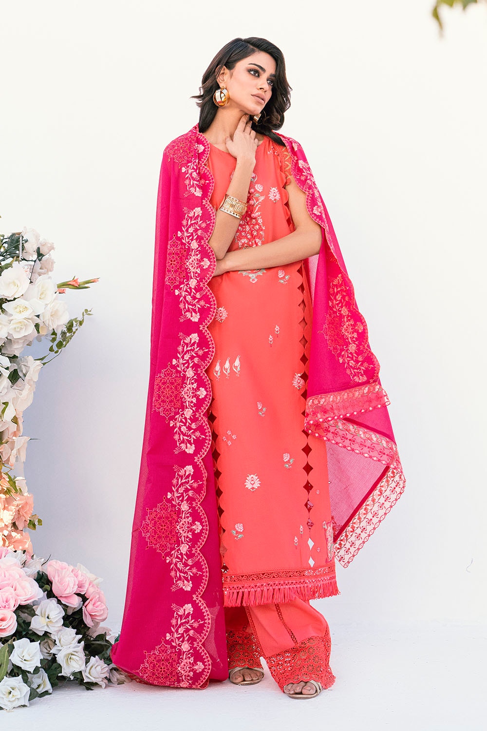 Gul Ahmed | Gul Nilofer 25 | DN-52007 - Official Gul Ahmed stockist in UK - Sakeena London