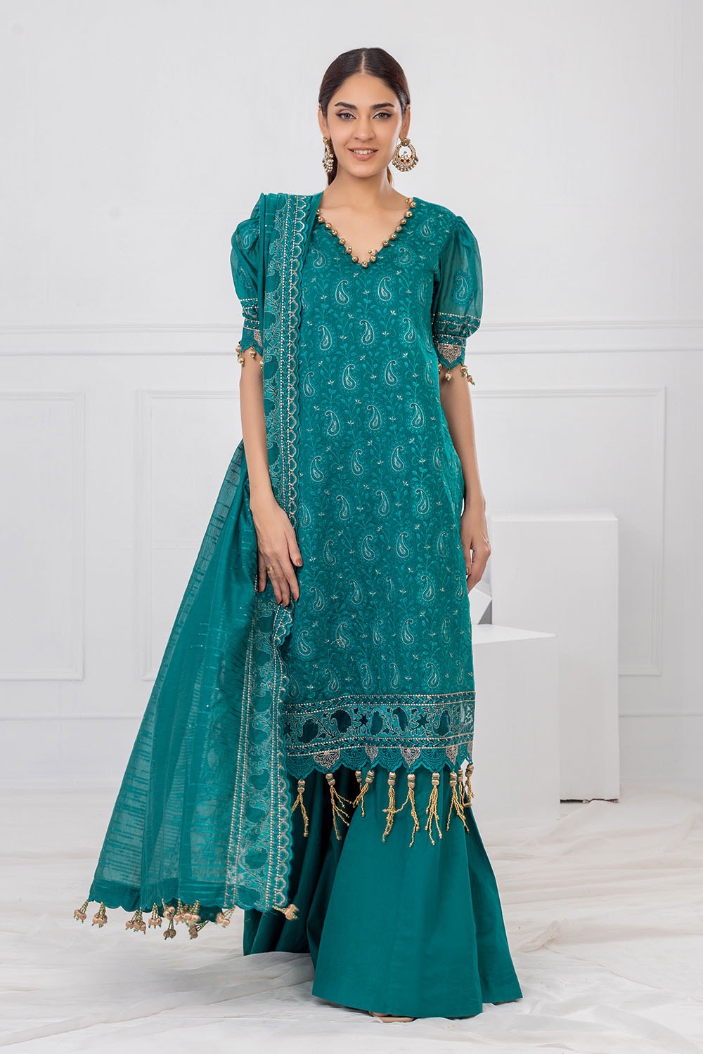 Gul Ahmed | Festive Eid 25 | FE-52032 - Official Gul Ahmed stockist in UK - Sakeena London