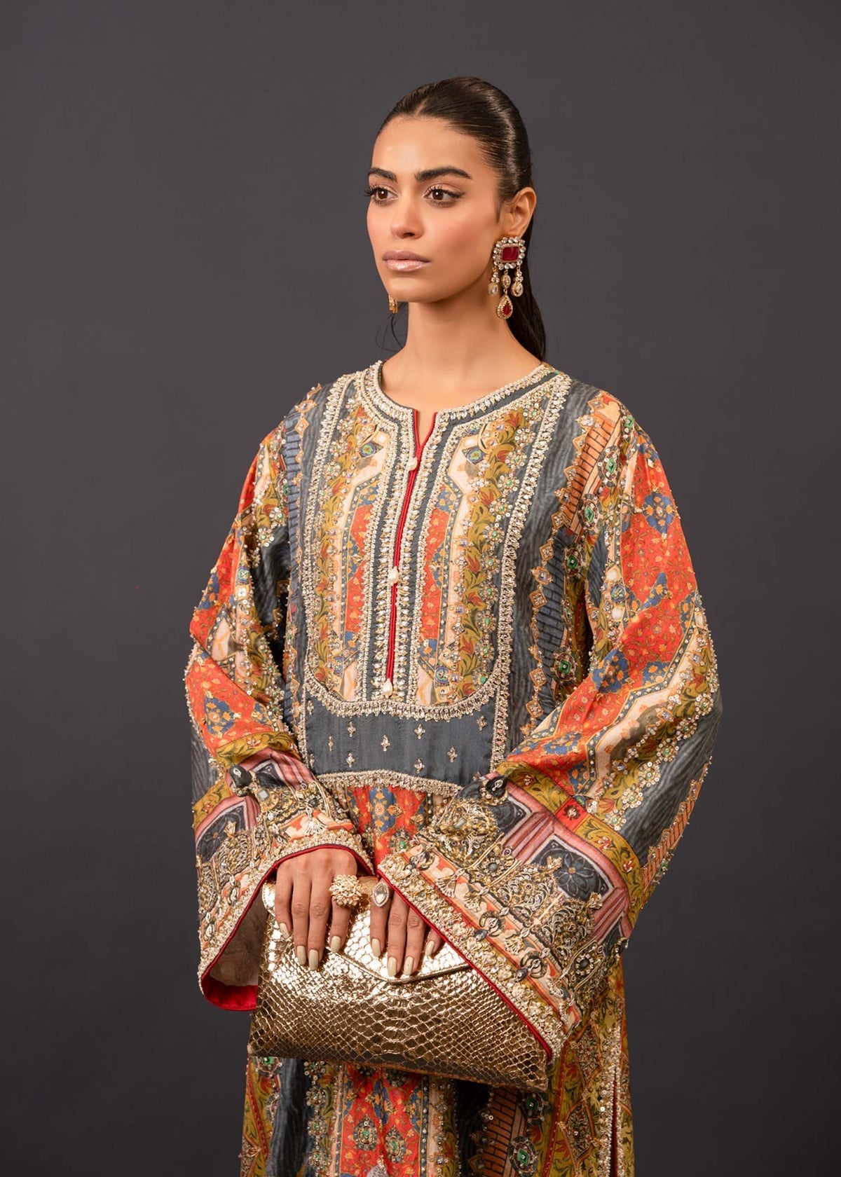 Mahgul | Emerald Hill Formals | Bold Miniature - Official Mahgul stockist in UK - Sakeena London