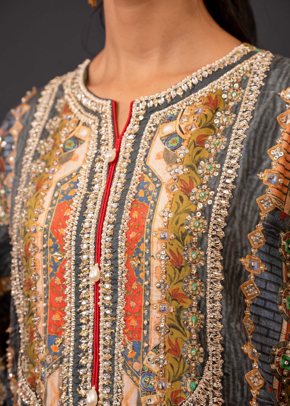 Mahgul | Emerald Hill Formals | Bold Miniature - Official Mahgul stockist in UK - Sakeena London