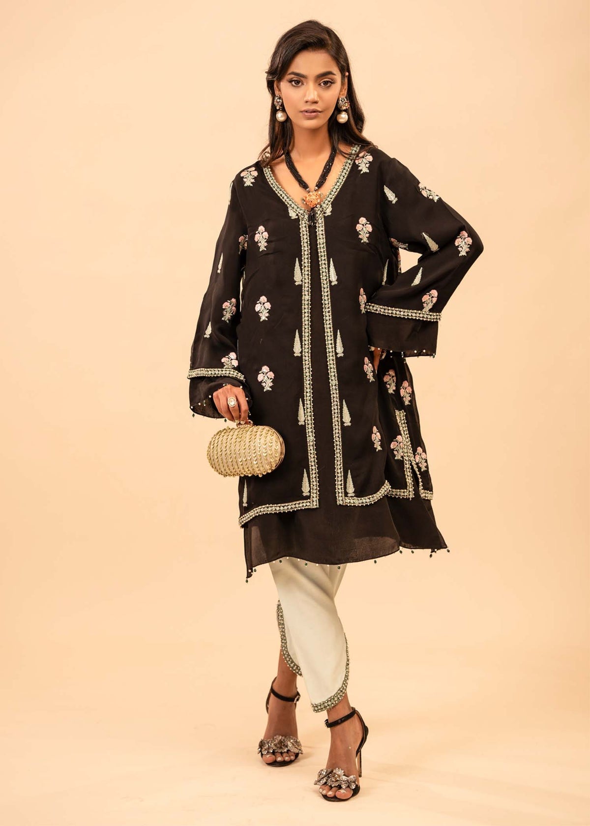 Mahgul | Emerald Hill Formals | Midnight Garden - Official Mahgul stockist in UK - Sakeena London