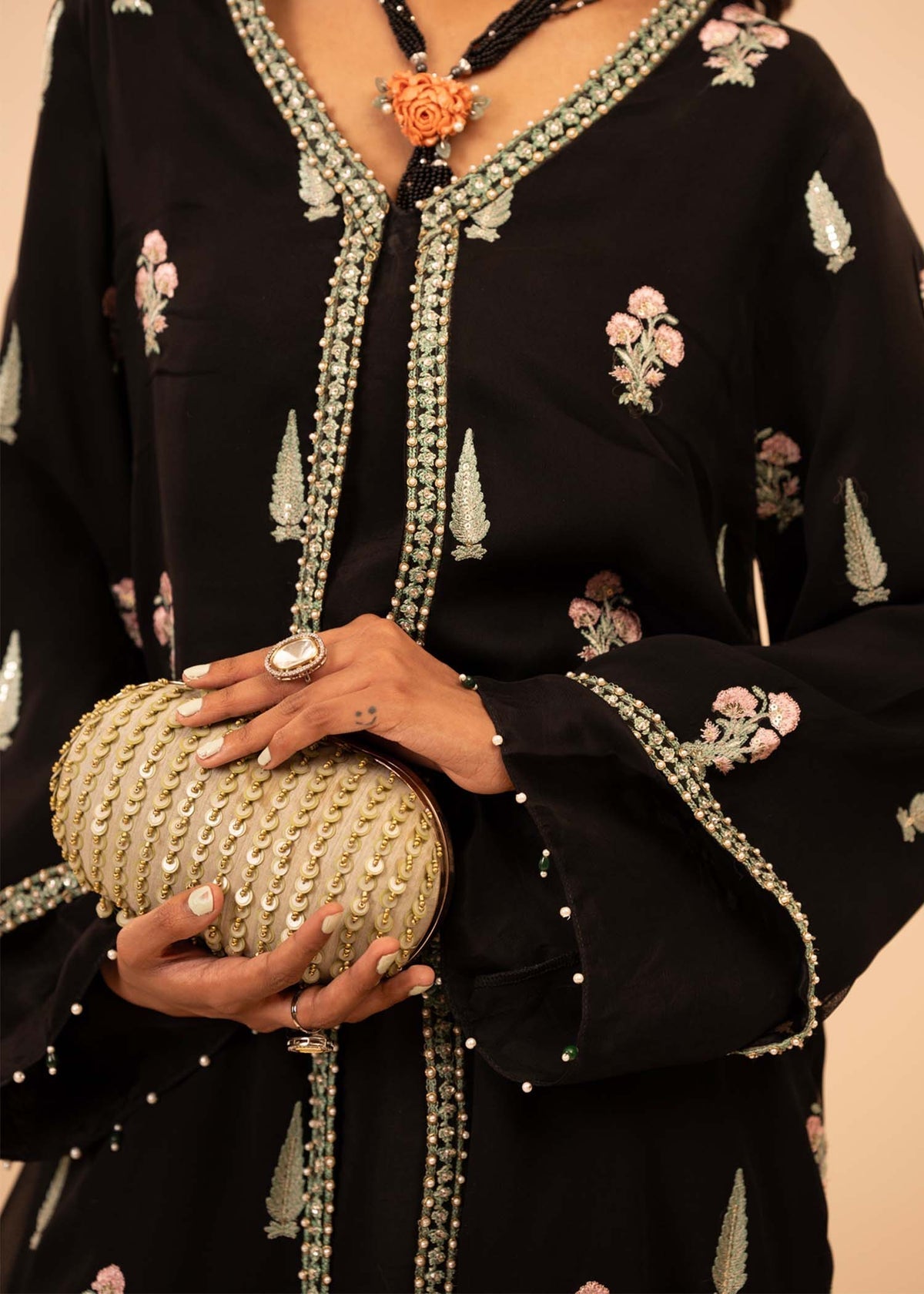 Mahgul | Emerald Hill Formals | Midnight Garden - Official Mahgul stockist in UK - Sakeena London