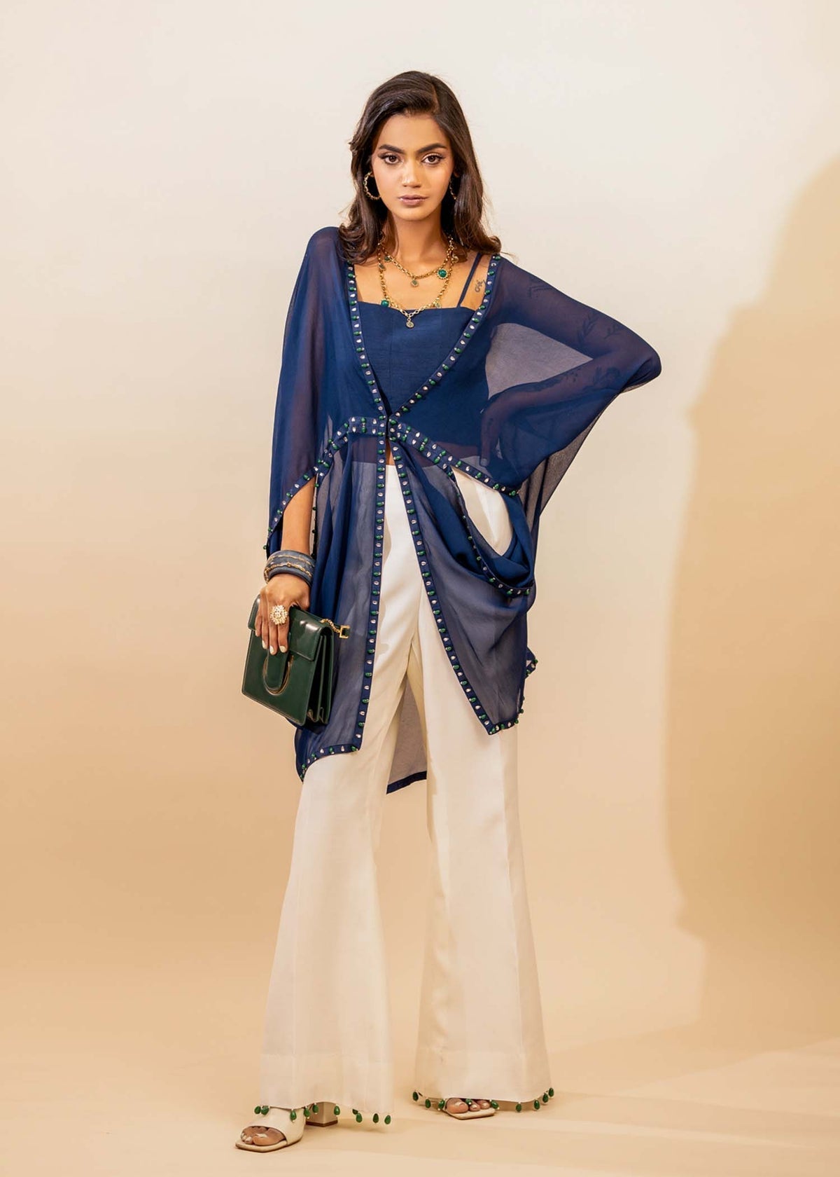 Mahgul | Emerald Hill Formals | Blue River - Official Mahgul stockist in UK - Sakeena London