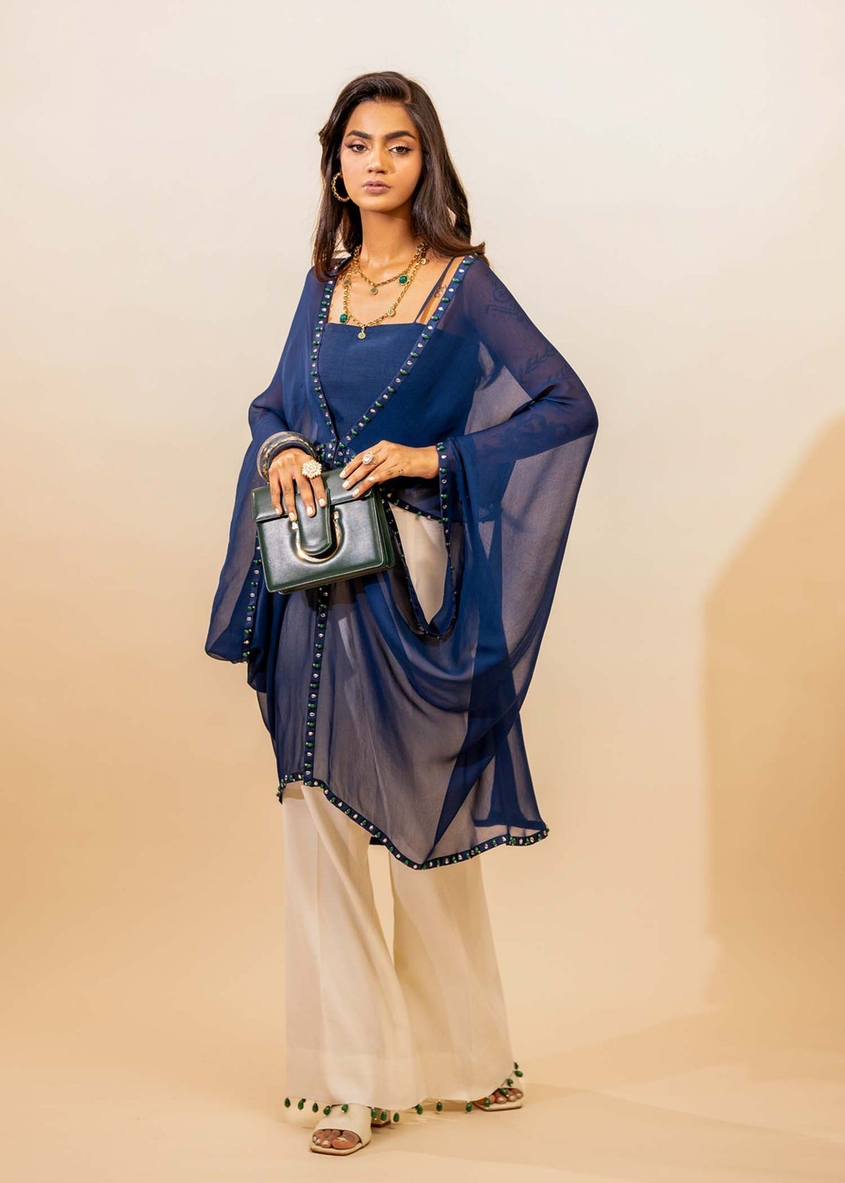 Mahgul | Emerald Hill Formals | Blue River - Official Mahgul stockist in UK - Sakeena London