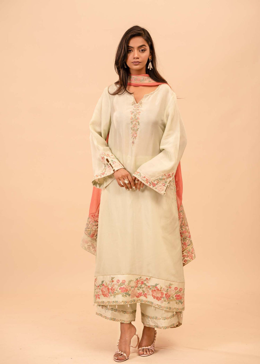 Mahgul | Emerald Hill Formals | Mint Stream - Official Mahgul stockist in UK - Sakeena London