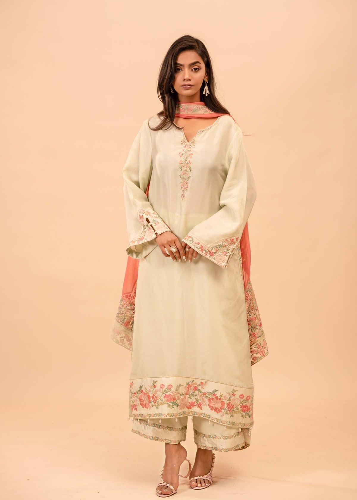 Mahgul | Emerald Hill Formals | Mint Stream - Official Mahgul stockist in UK - Sakeena London