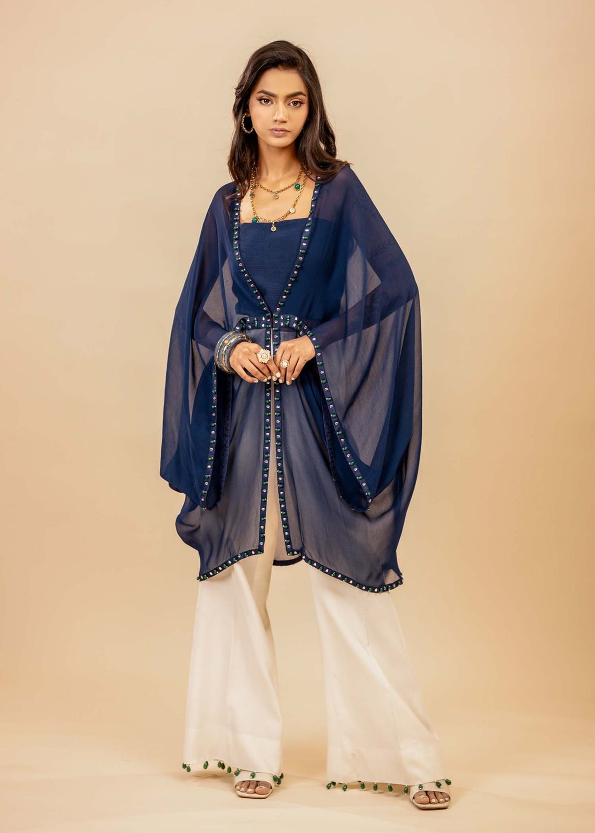 Mahgul | Emerald Hill Formals | Blue River - Official Mahgul stockist in UK - Sakeena London