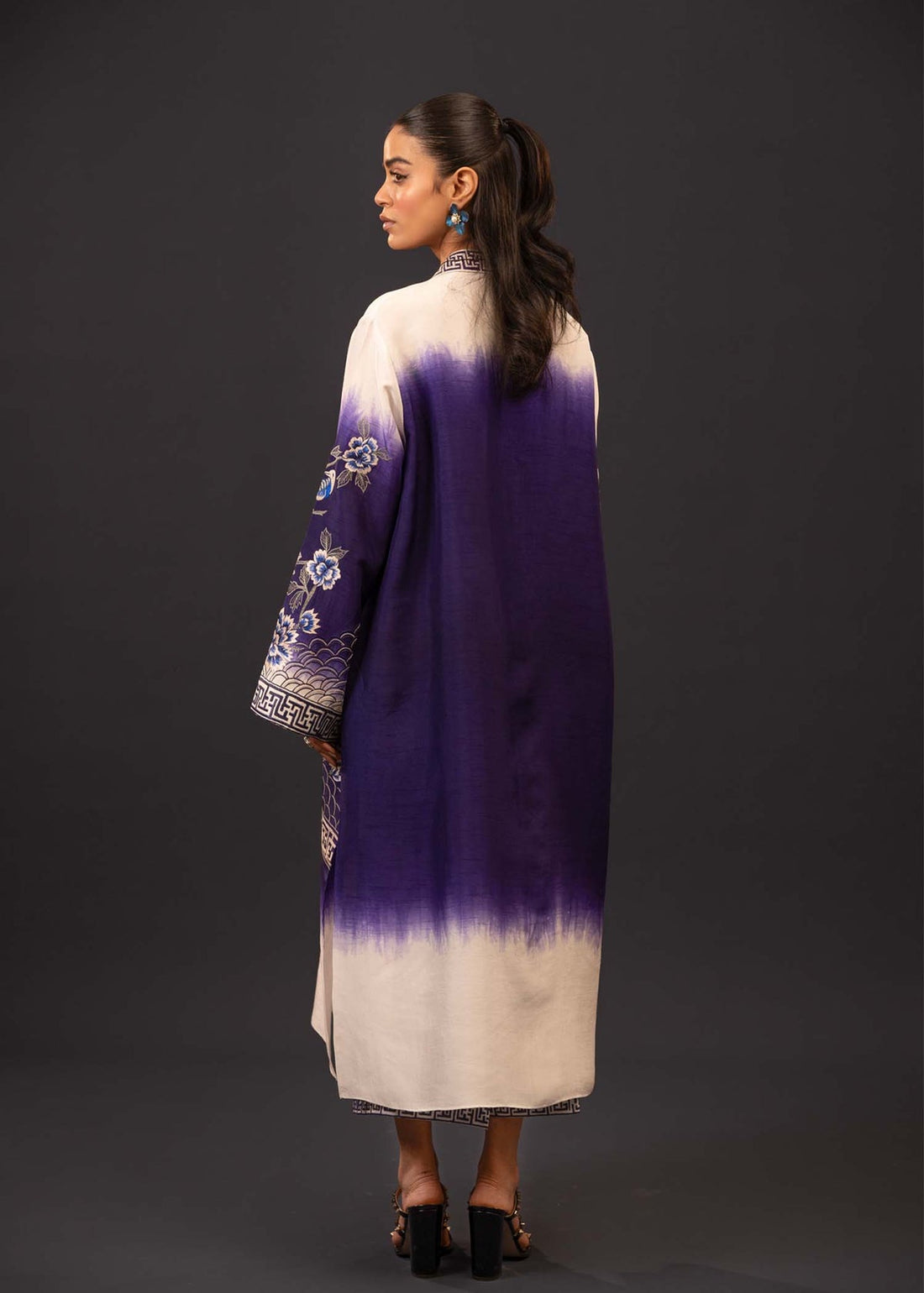 Mahgul | Emerald Hill Formals | Floral Ink - Official Mahgul stockist in UK - Sakeena London