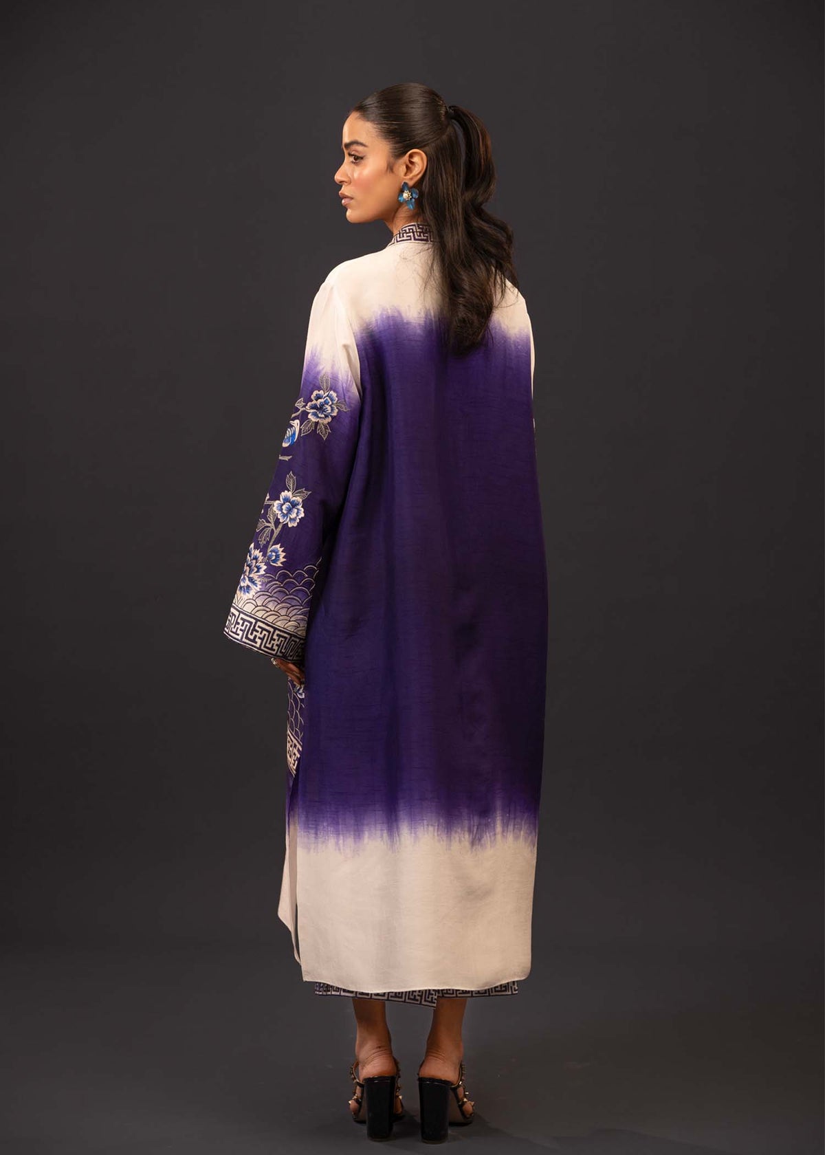 Mahgul | Emerald Hill Formals | Floral Ink - Official Mahgul stockist in UK - Sakeena London