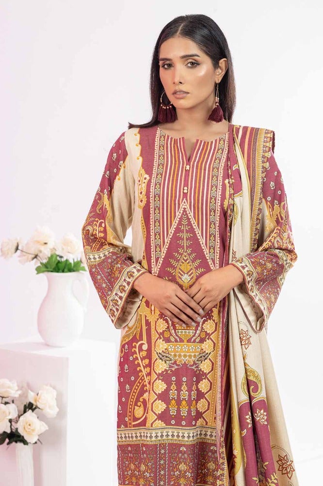 Gul Ahmed | Winter Collection 24 | Suit WNS-32295 B - Official Gul Ahmed stockist in UK - Sakeena London