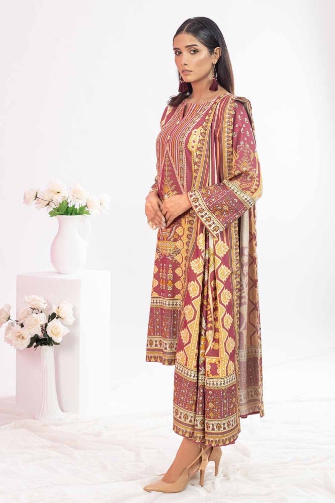 Gul Ahmed | Winter Collection 24 | Suit WNS-32295 B - Official Gul Ahmed stockist in UK - Sakeena London