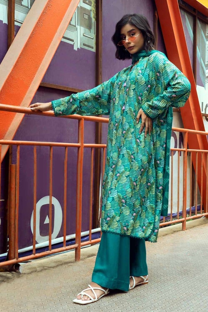 Gul Ahmed | Winter Collection 24 | Suit LT-32009 A - Official Gul Ahmed stockist in UK - Sakeena London