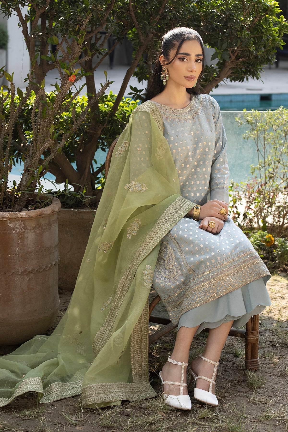 Erum Khan | Shahzeen Eid Collection | DOVE - Official Erum Khan stockist in UK - Sakeena London