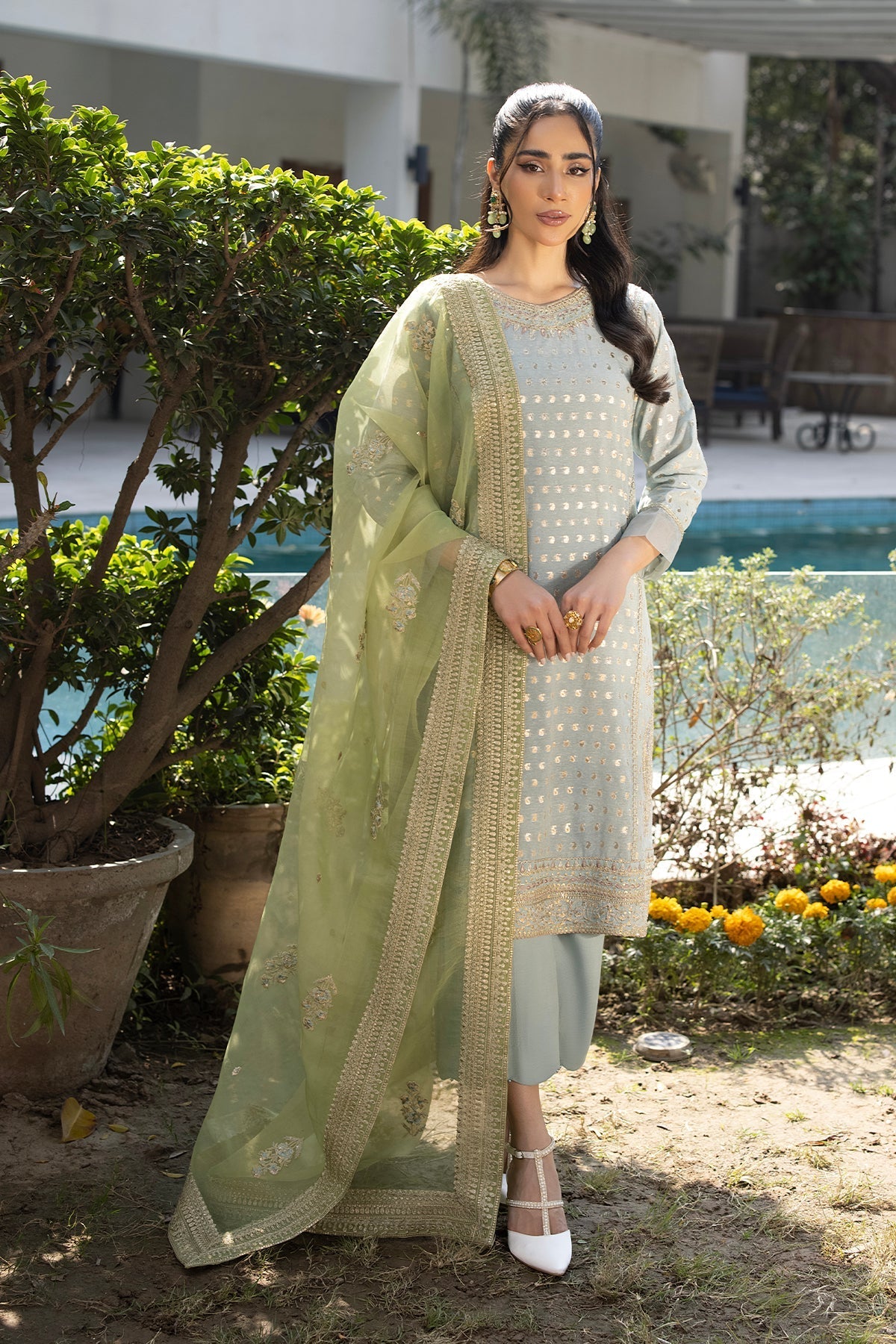 Erum Khan | Shahzeen Eid Collection | DOVE - Official Erum Khan stockist in UK - Sakeena London