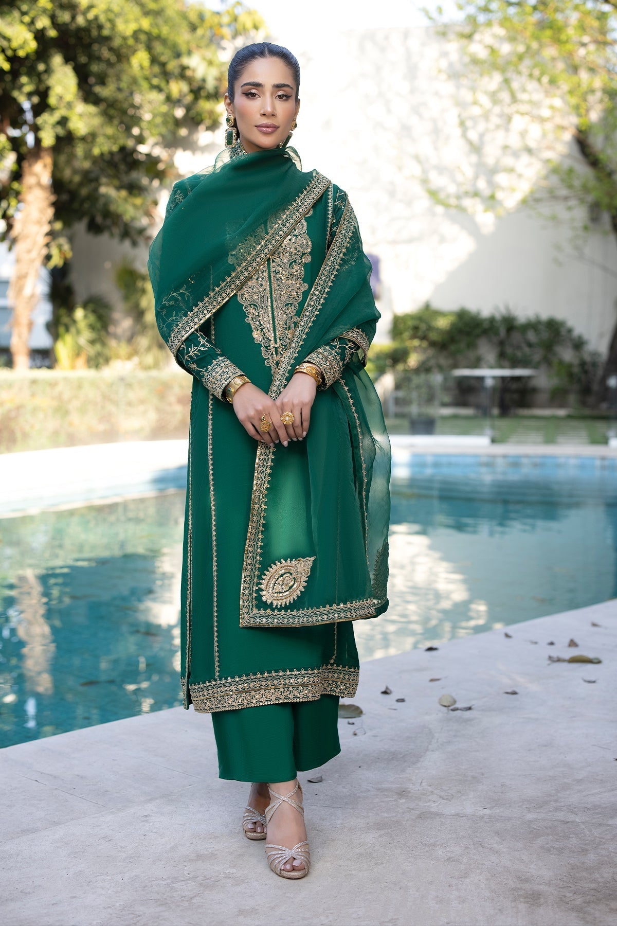 Erum Khan | Shahzeen Eid Collection | PEACOCK - Official Erum Khan stockist in UK - Sakeena London