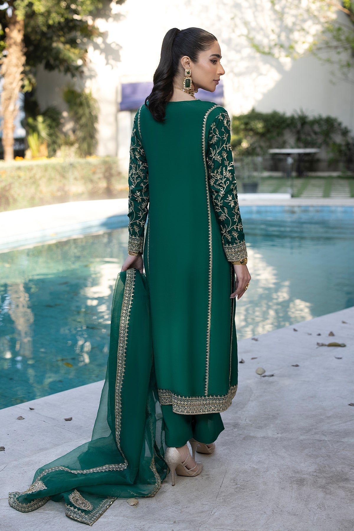 Erum Khan | Shahzeen Eid Collection | PEACOCK - Official Erum Khan stockist in UK - Sakeena London
