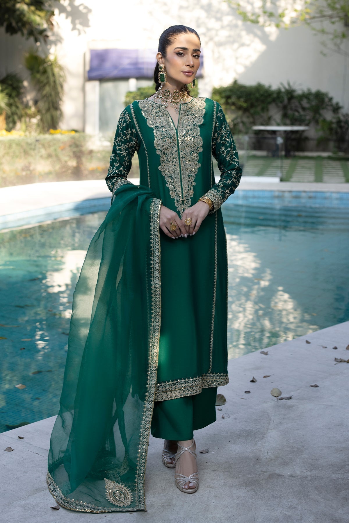 Erum Khan | Shahzeen Eid Collection | PEACOCK - Official Erum Khan stockist in UK - Sakeena London