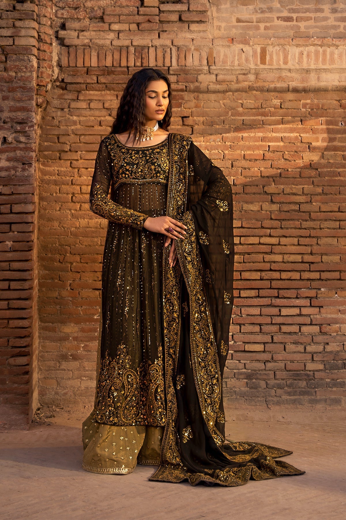 Erum Khan | Shezadian Luxe Formals | ZEENAT - Official Erum Khan stockist in UK - Sakeena London