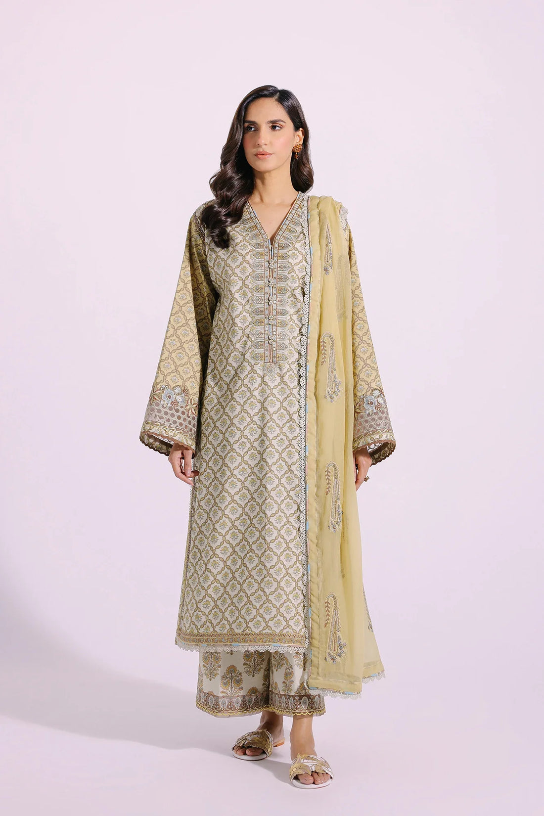 Ethnic | Rozana Collection SS 24 | E0404/203/130 - Official Ethnic stockist in UK - Sakeena London